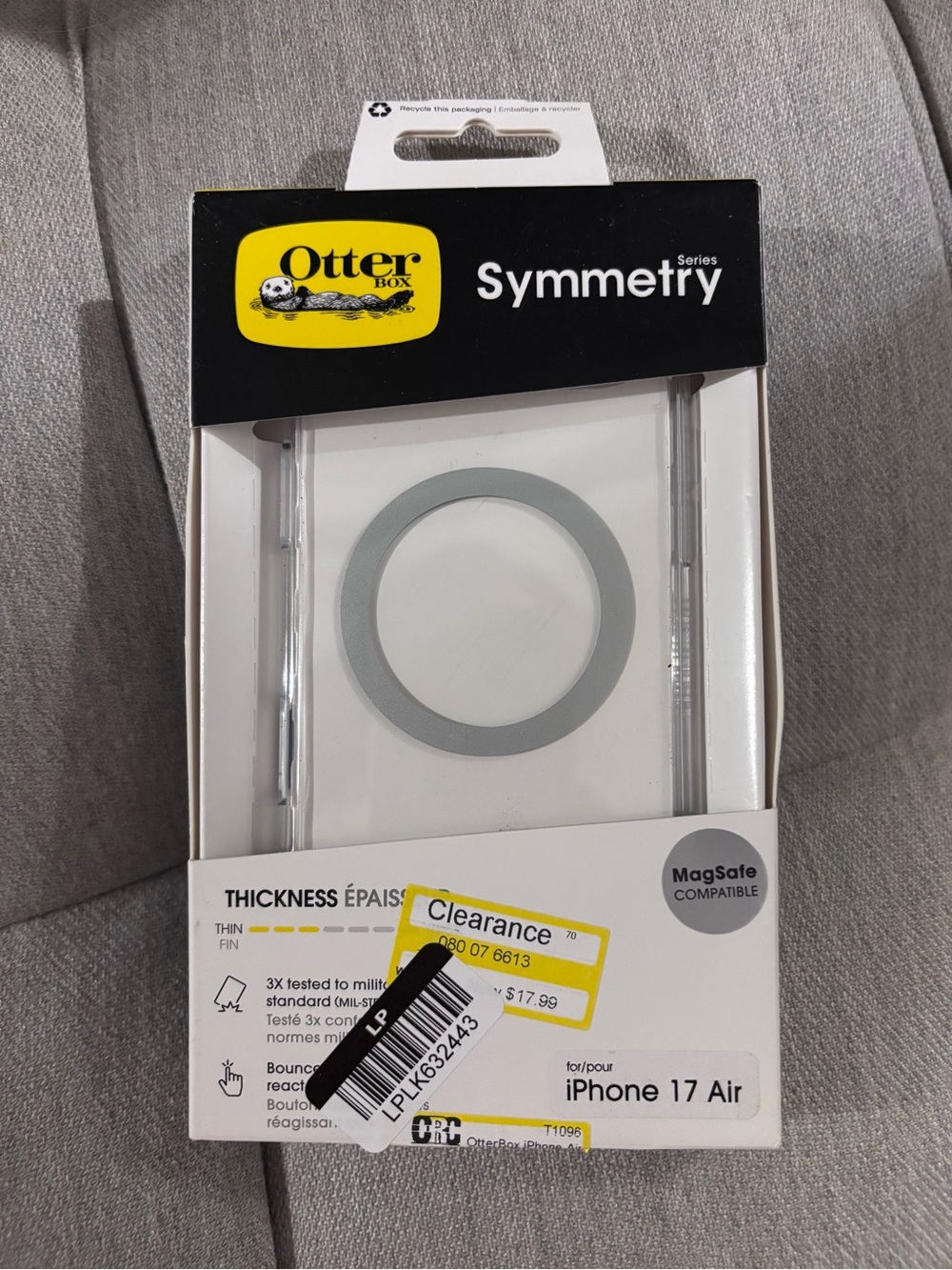 iPhone 17 Air OtterBox Symmetry Clear Case - NWT